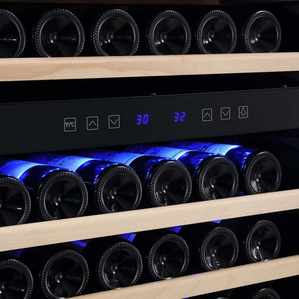 Empava 24 in. 116 Bottle Dual Zone Wine Cooler (WC06D) 