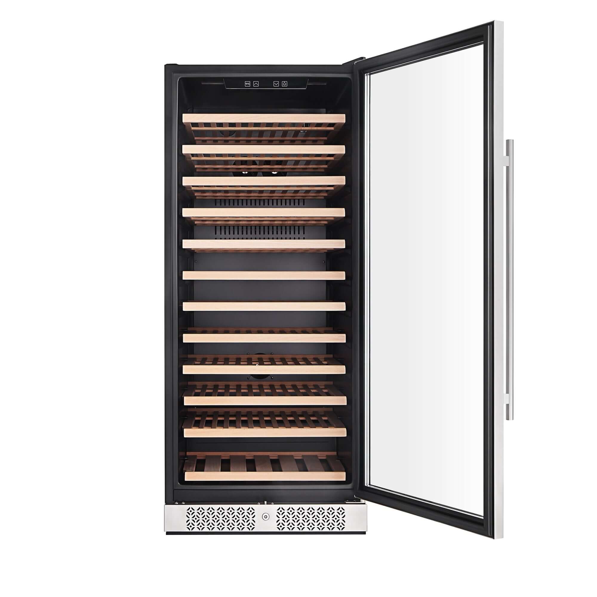 Empava 24 in. 127 Bottle Single Zone Wine Cooler (WC05S) 