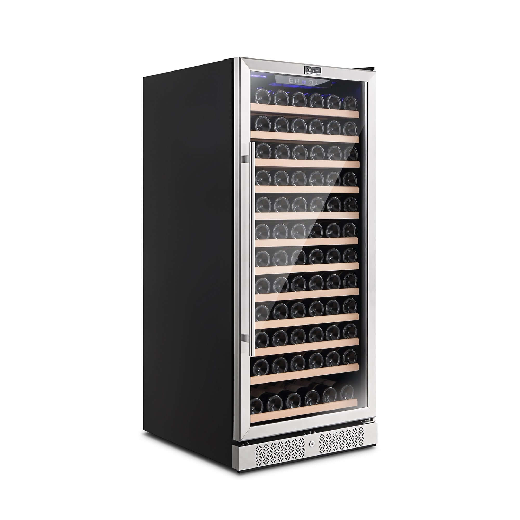 Empava 24 in. 127 Bottle Single Zone Wine Cooler (WC05S) 