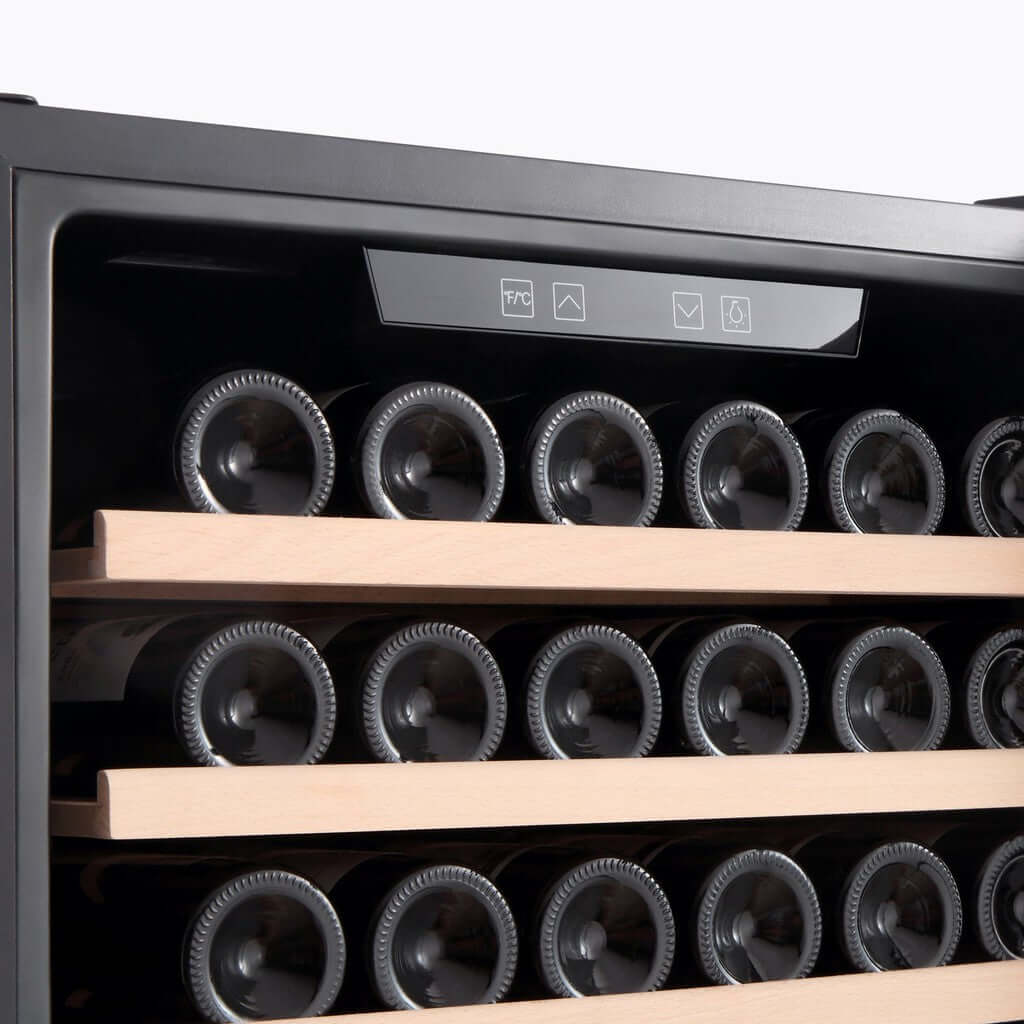 Empava 24 in. 127 Bottle Single Zone Wine Cooler (WC05S) 