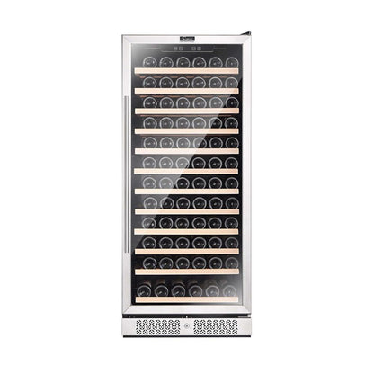 Empava 24 in. 127 Bottle Single Zone Wine Cooler (WC05S)