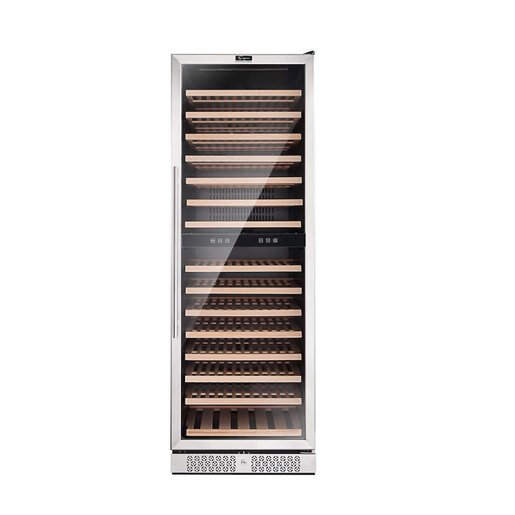 Empava 24 in. 160 Bottle Dual Zone Wine Refrigerator (WC08D) 