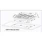 Empava 24 in. 4 Burner Built-in Gas Cooktop in Black (24GC28) 