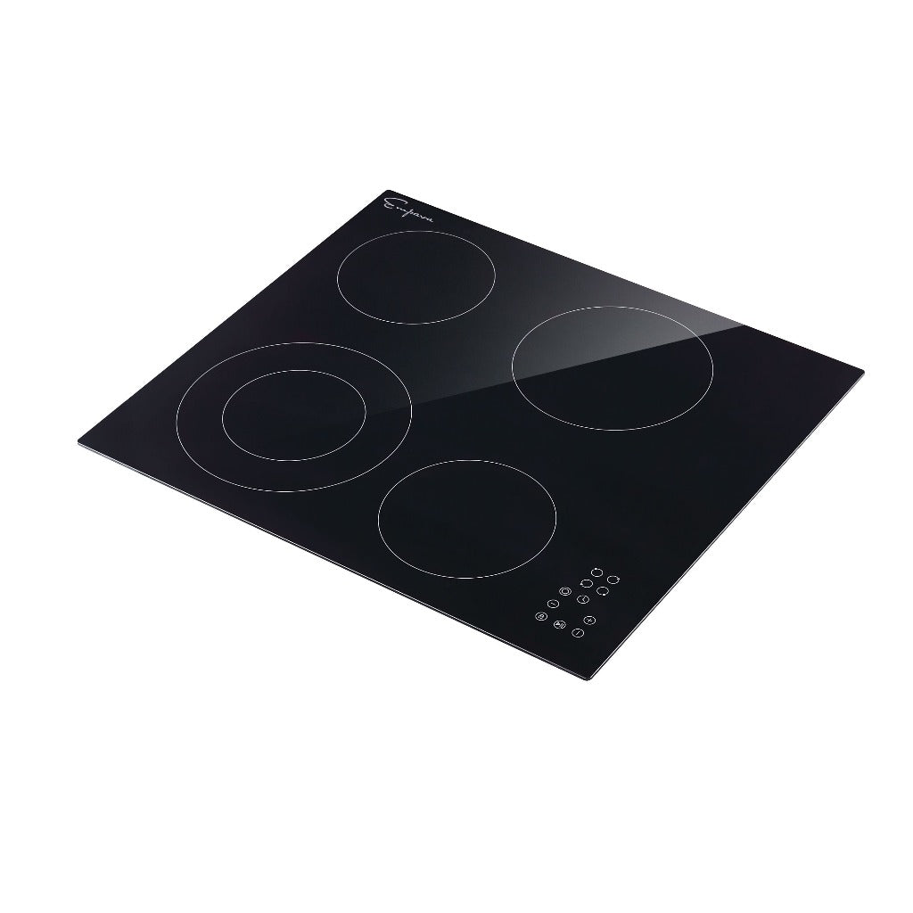 Empava 24 in. 4 Burner Electric Radiant Cooktop in Black (24REC11) 