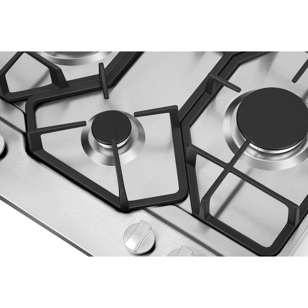 Empava 24 in. 4 burner Built-in Gas Cooktop in Stainless Steel (24GC4B67A) 
