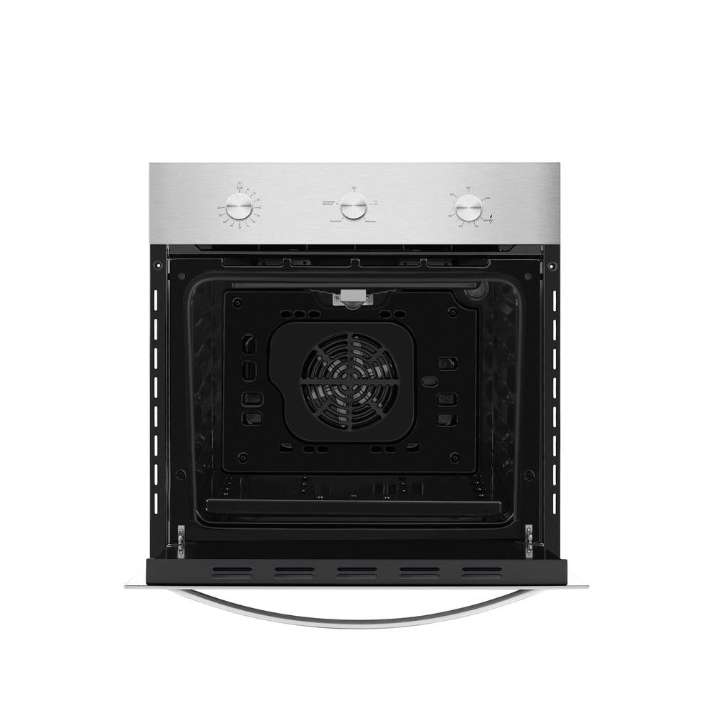 Empava 24 in. Single Natural Gas Wall Oven in Stainless Steel (24WO08)