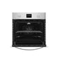 Empava 24 in. Single Natural Gas Wall Oven in Stainless Steel (24WO09)