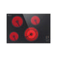 Empava 30 In. 4 Burner Electric Radiant Cooktop in Black (30REC12) 