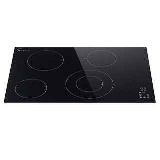 Empava 30 In. 4 Burner Electric Radiant Cooktop in Black (30REC12) 