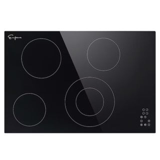 Empava 30 In. 4 Burner Electric Radiant Cooktop in Black (30REC12) 