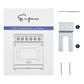 Empava 30 In. Pro-Style Freestanding Gas on Gas Range in Stainless Steel (30GR10) 
