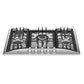 Empava 30 in. 5 Burner Built-in Gas Cooktop in Stainless Steel (30GC5B70C) 