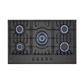 Empava 30 in. 5 Burner Built-in Gas Cooktops in Black (30GC26) 