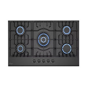 Empava 30 in. 5 Burner Built-in Gas Cooktops in Black (30GC26) 