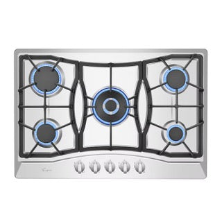 Empava 30 in. 5 Burner Built-in Gas Stove Cooktop in Stainless Steel (30GC21) 