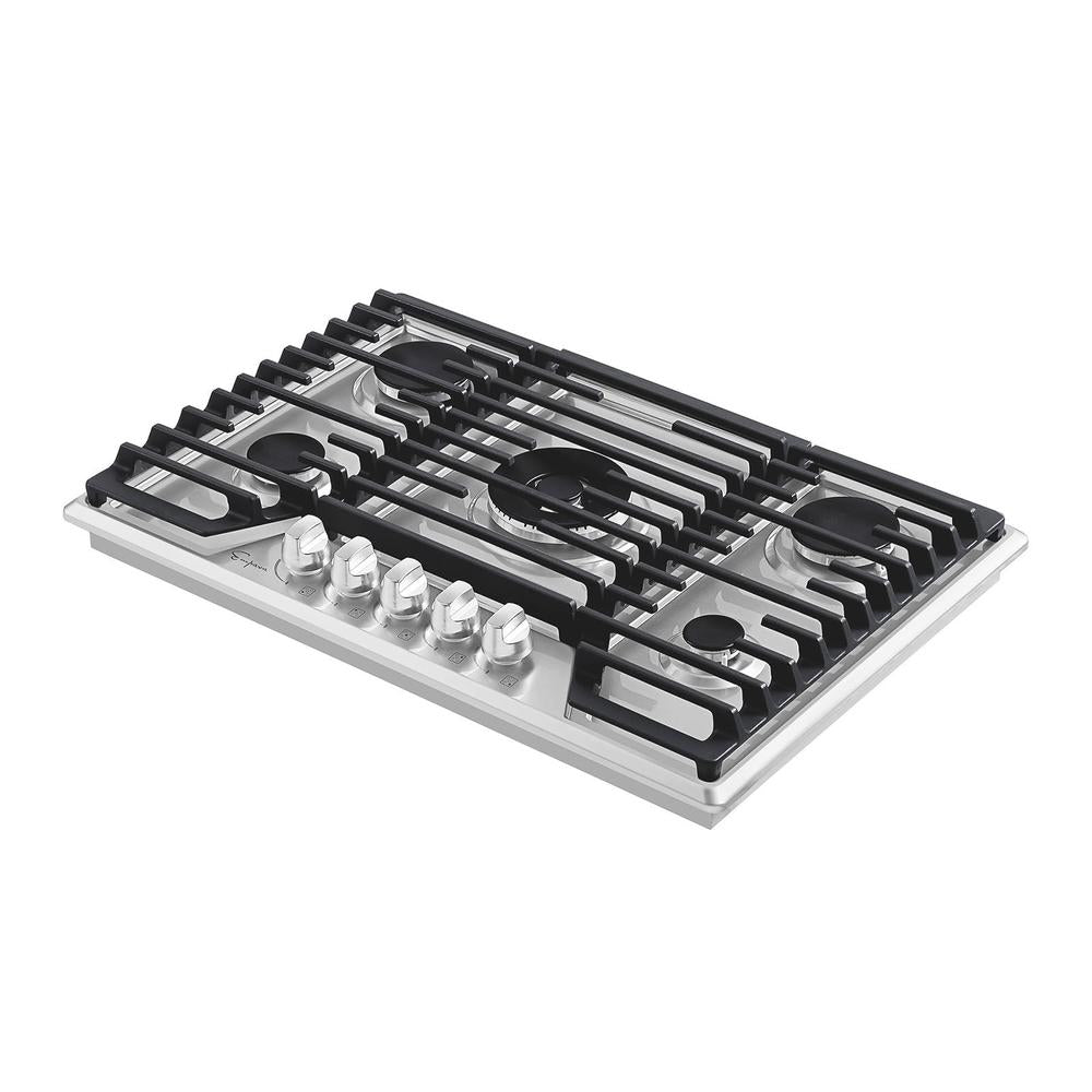 Empava 30 in. 5 Burner Built-in Gas Stove Cooktop in Stainless Steel (30GC37)