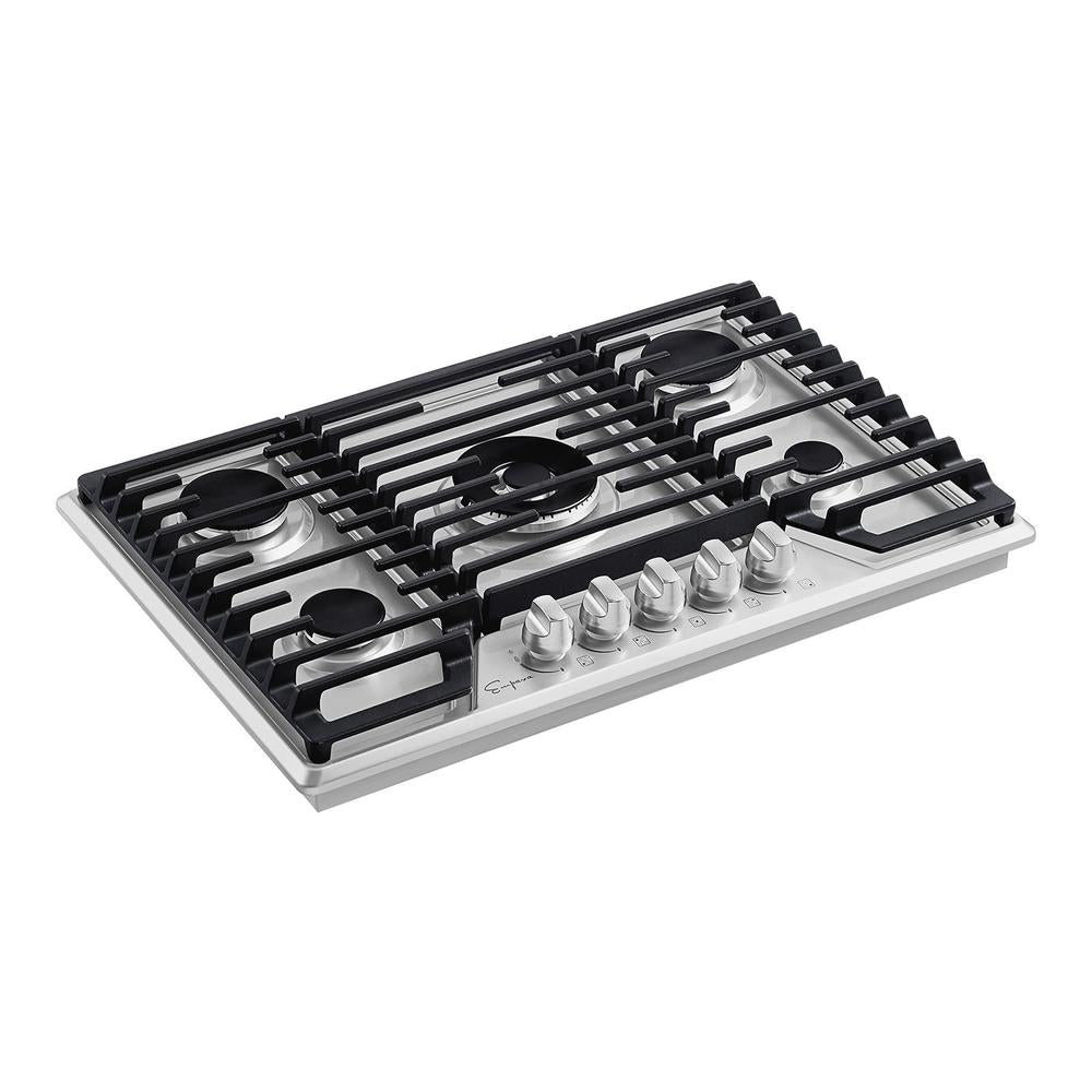 Empava 30 in. 5 Burner Built-in Gas Stove Cooktop in Stainless Steel (30GC37)