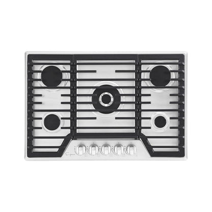 Empava 30 in. 5 Burner Built-in Gas Stove Cooktop in Stainless Steel (30GC37)