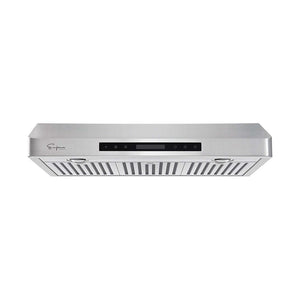 Empava 30 in. Ducted Under Cabinet Range Hood in Stainless Steel (30RH13) main image.