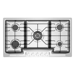 Empava 36 in. 5 Burner Built-in Gas Cooktop (36GC23) main image.