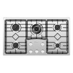 Empava 36 in. 5 Burner Built-in Gas Cooktop (36GC5B90S) 