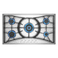 Empava 36 in. 5 Burner Built-in Gas Cooktop in Stainless Steel (36GC22) 