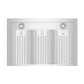 Empava 36 in. Ducted Wall Mount Range Hood in Stainless Steel (36RH04) under.