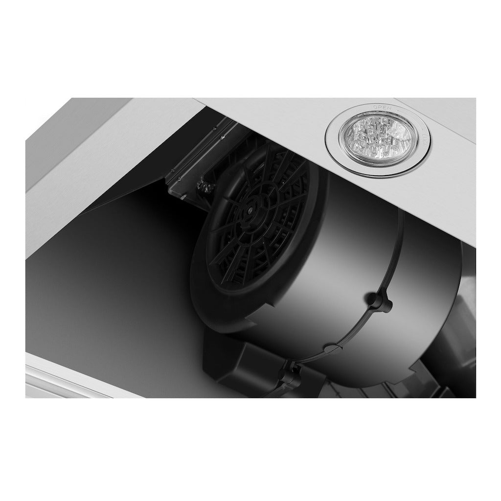Empava 36 in. Ducted Wall Mount Range Hood in Stainless Steel (36RH04) motor.