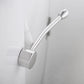 Empava 53 in. Walk in Freestanding Soaking Bathtub in White Acrylic (53WIT373) 