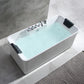 Empava 59 in. Freestanding Jetted Hydromassage Bathtub (59AIS15) 