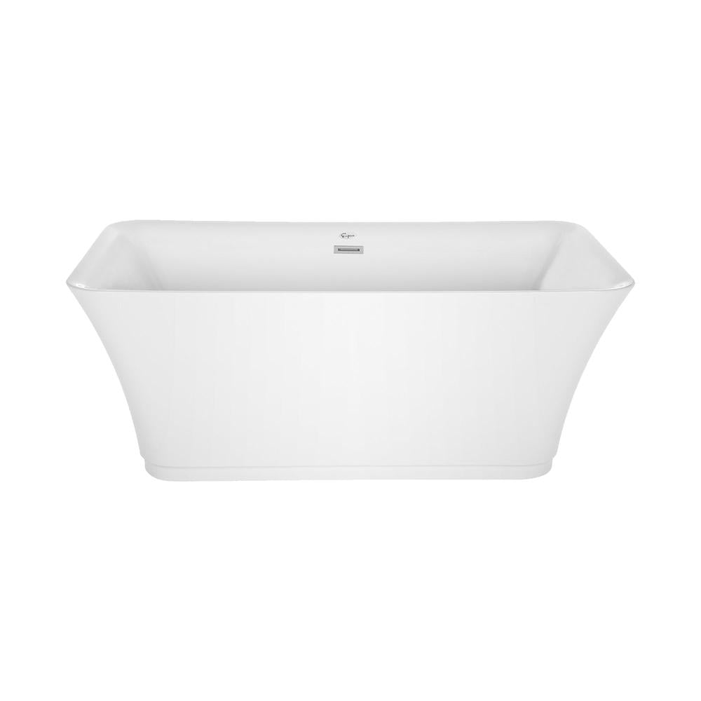 59 in. Freestanding Soaking Bathtub - EMPV-59FT1511-2
