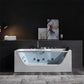 59 in. Whirlpool Rectangular Bathtub EMPV-59JT408LED-1