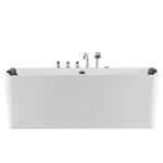 Empava 67 in. Freestanding Hydromassage Jetted Bathtub (67AIS03) 