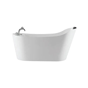 Empava 67 in. Freestanding Jetted Bathtub in White Acrylic (67AIS09) main image.