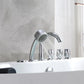 Empava 67 in. Freestanding Jetted Bathtub in White Acrylic (67AIS13) 
