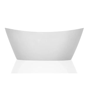Empava 67 in. Freestanding Soaking Bathtub in White Acrylic (67FT1518) main image.