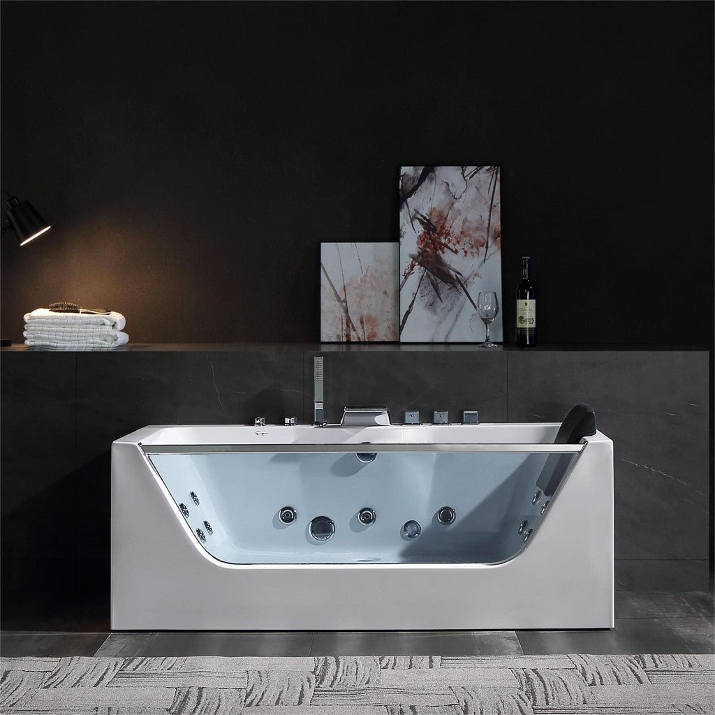 Whirlpool Rectangular Bathtub-67JT408-1