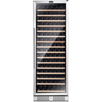 Empava 24 in. 171 Bottle Single Zone Wine Refrigerator (WC07S)