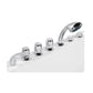 Empava 72 in. 2-Person Luxury Jetted Hydromassage Bathtub with LED Lights (72JT367LED) 