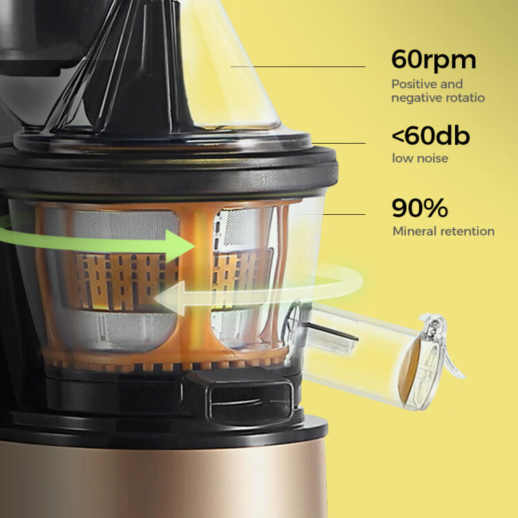 Empava Cold Press Slow Juicer in Gold (BLDR01) 