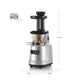 Empava Cold Press Slow Juicer in stainless Steel (BLDR02) 