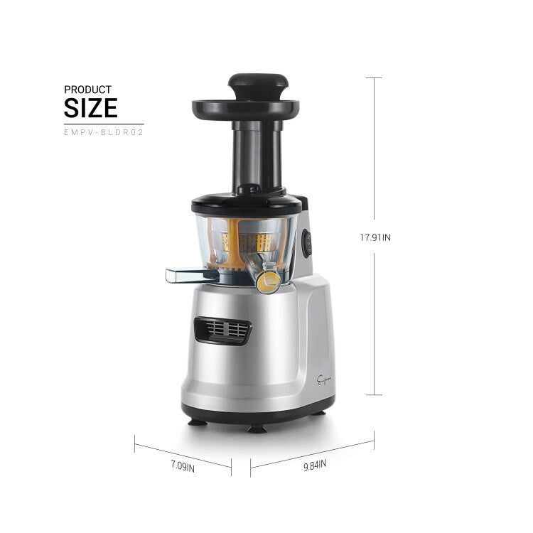 Empava Cold Press Slow Juicer in stainless Steel (BLDR02) 