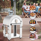 Empava Outdoor Wood Fired Pizza Oven in Stainless Steel (PG01) 