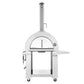 Empava Outdoor Wood Fired Pizza Oven in Stainless Steel with Collapsible Side Table (PG05) 
