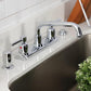 Kingston Brass Concord 8 in. Centerset Kitchen Faucet in Polished Chrome (FB2131DL) 
