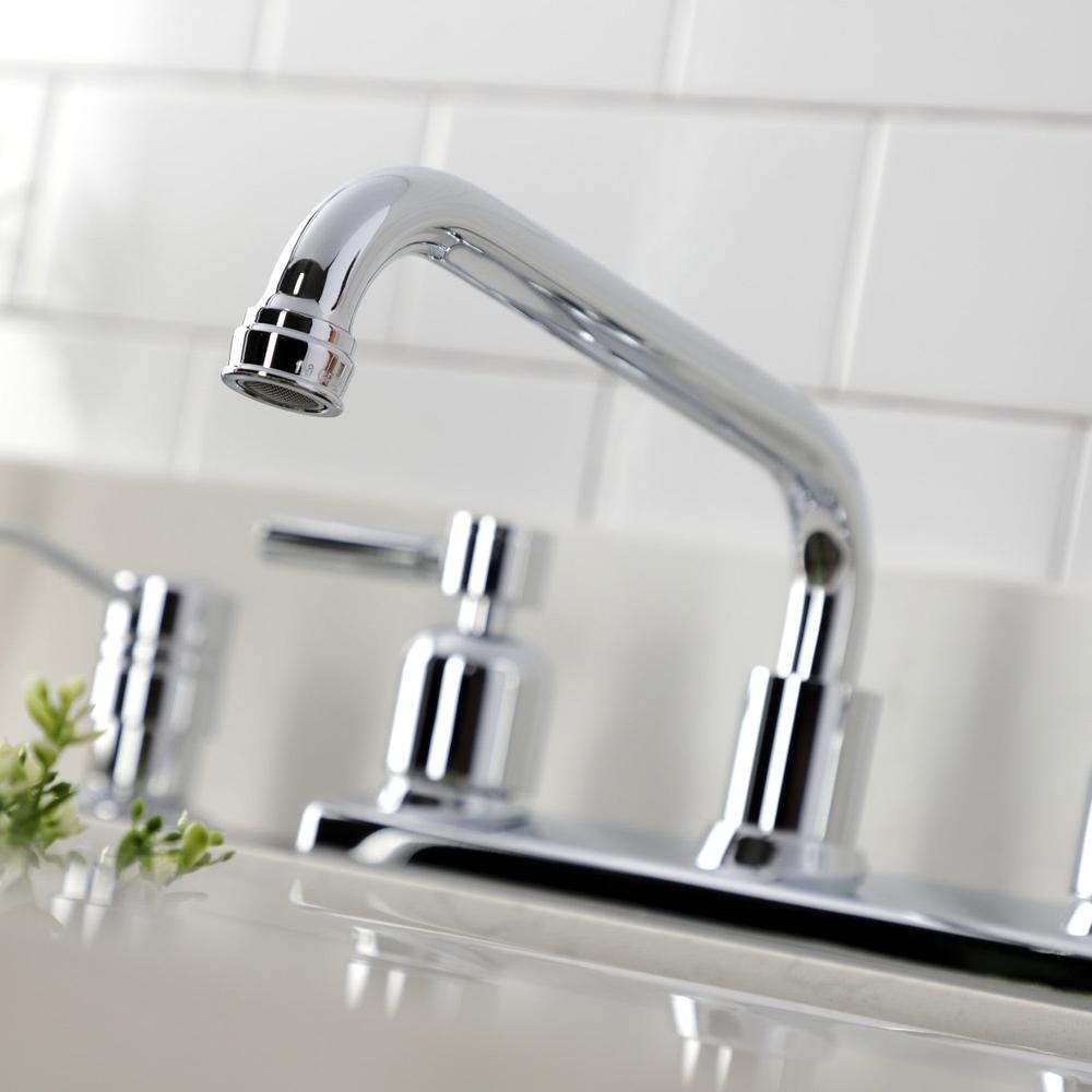 Kingston Brass Concord 8 in. Centerset Kitchen Faucet in Polished Chrome (FB2131DL) 