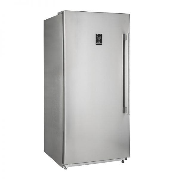 Forno Stainless Steel 60 in. Professional Refrigerator freezer side.