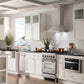 ZLINE 24 in. 2.8 cu. ft. Legacy Dual Fuel Range with 4 Burner Gas Cooktop and Electric Convection Oven in Stainless Steel, Open Box-Great Condition