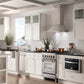 ZLINE 24 in. 2.8 cu. ft. Legacy Dual Fuel Range with 4 Burner Gas Cooktop and Electric Convection Oven in Stainless Steel, Open Box-Good Condition