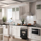 ZLINE 24 in. 2.8 cu. ft. Legacy Induction Range with 4 Element Cooktop and Electric Oven in Stainless Steel and Black Matte Door, Open Box-Good Condition